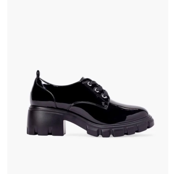 Lace up heeled oxfords - Picture 5 of 10